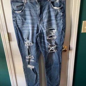 American Eagle Outfitters Light Blue Denim Jeans